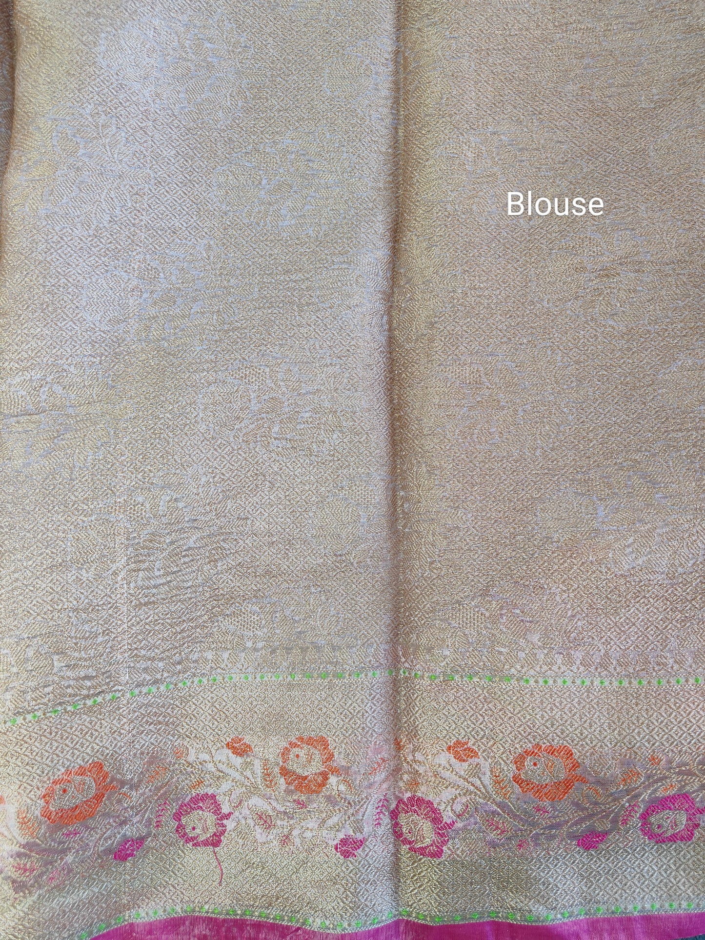 Lilac Crush Tissue Silk Saree
