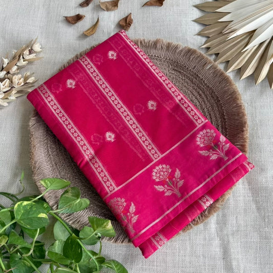 Pink Stripes Meena Georgette Saree